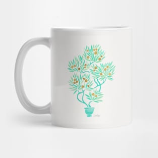 Mint Bonsai Orange Mug